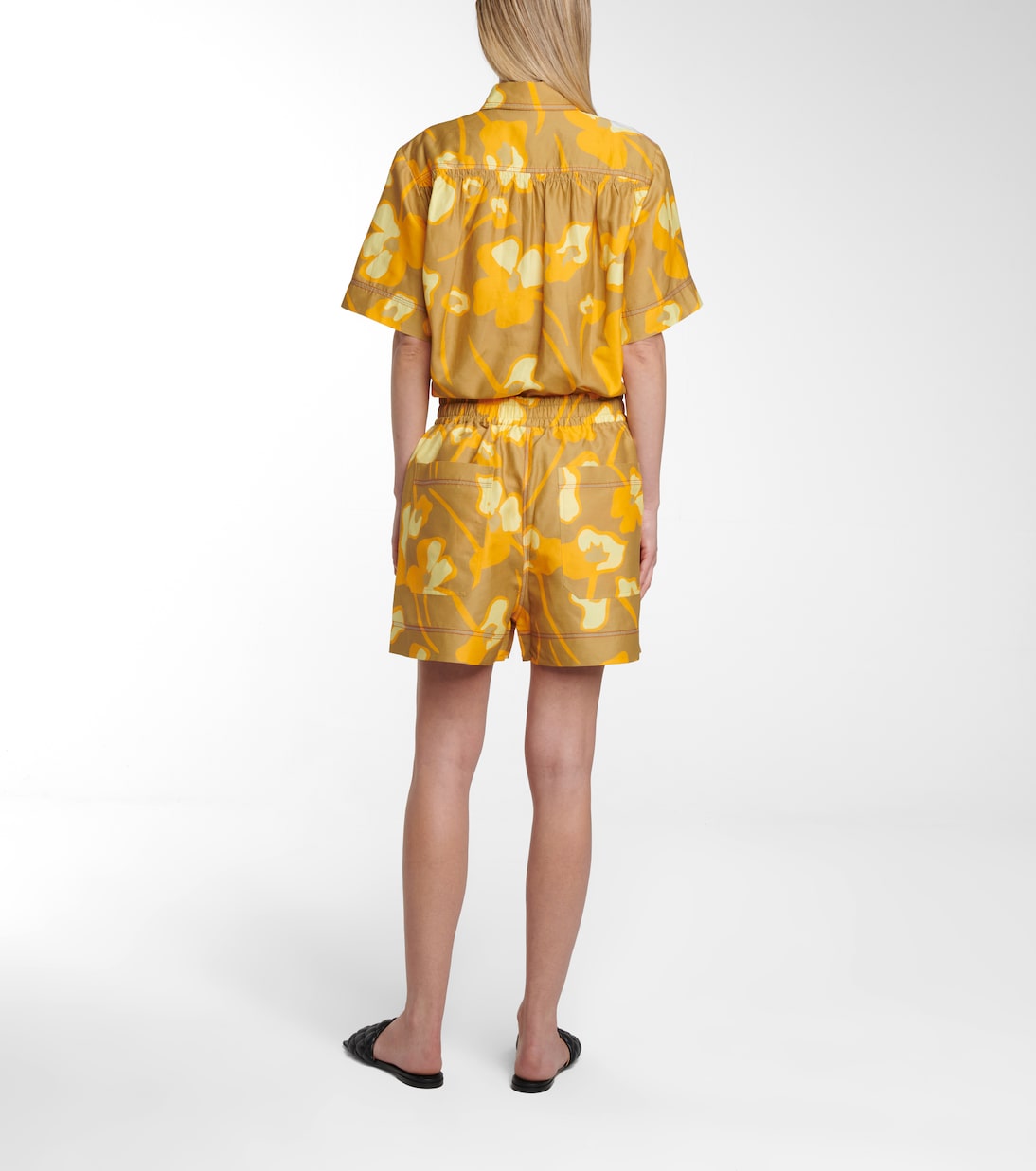 Wren floral linen-blend shorts | Lee Mathews