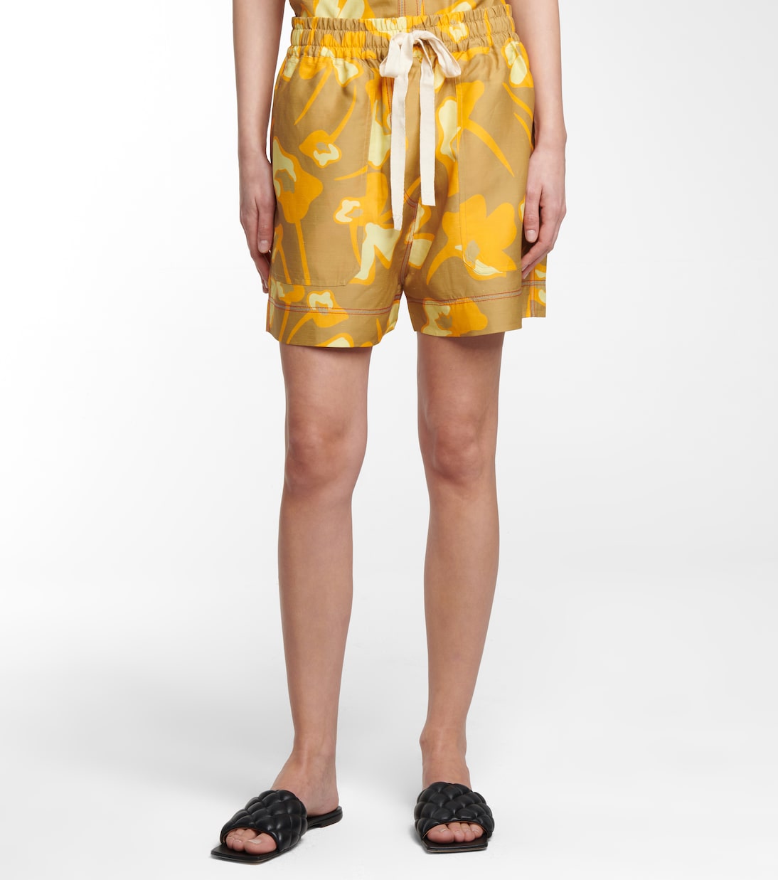 Wren floral linen-blend shorts | Lee Mathews