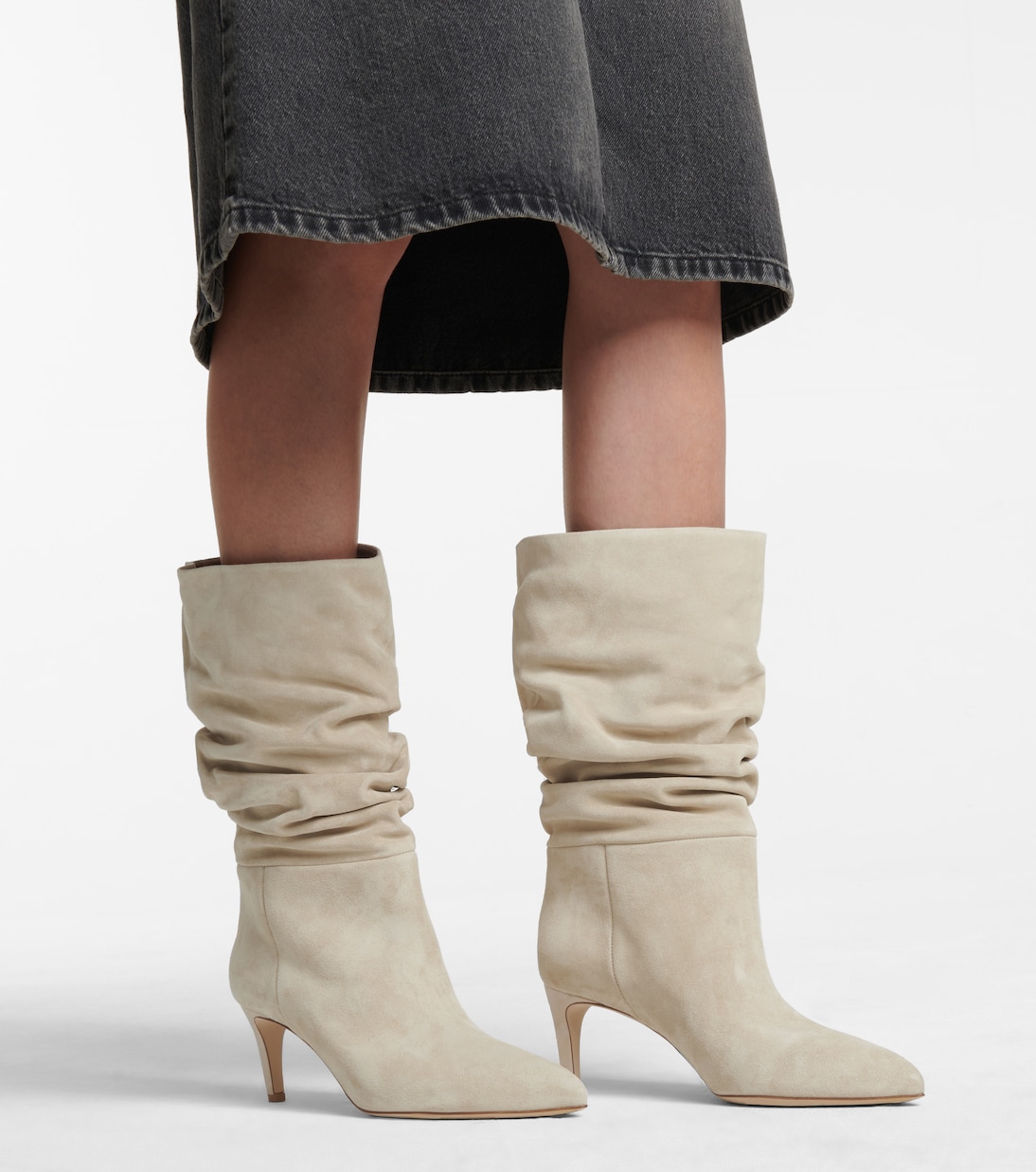 Botas Slouchy de gamuza | Paris Texas