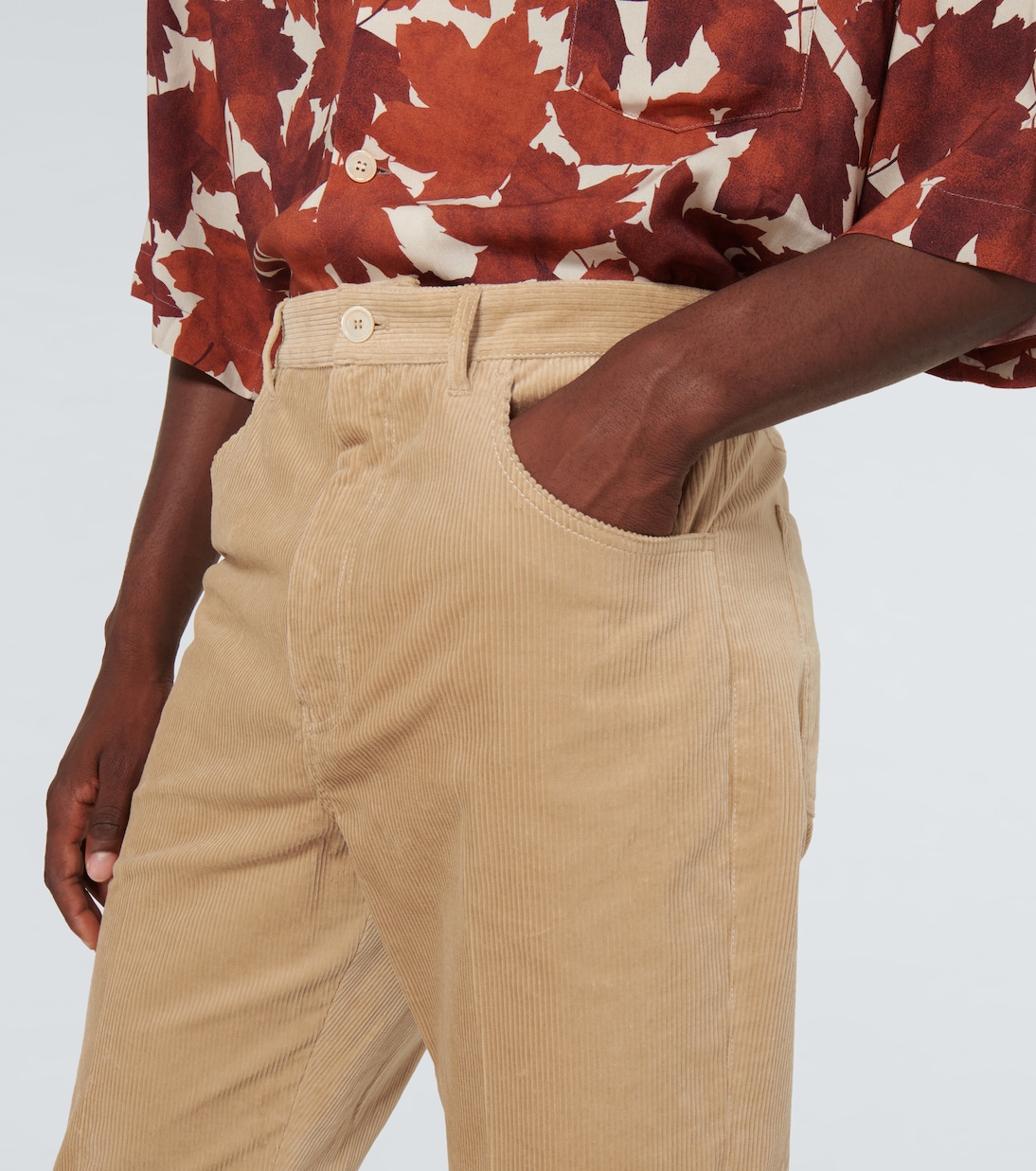 Pantaloni in velluto a coste di cotone | Acne Studios