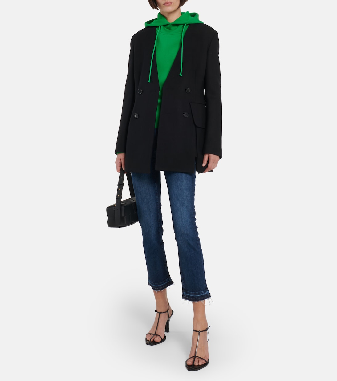 Jeans The Straight Crop a vita alta | 7 For All Mankind