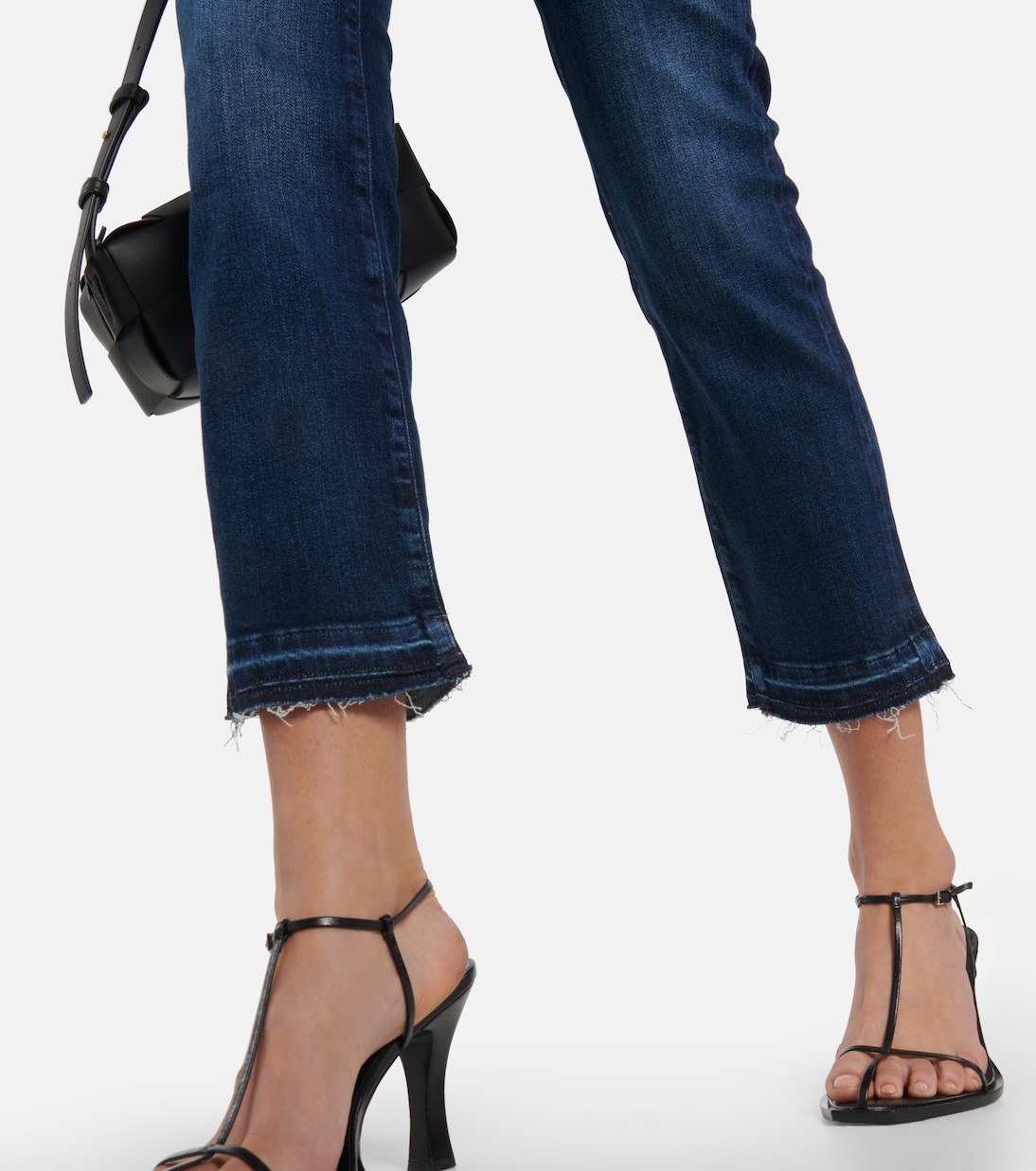 Jeans The Straight Crop a vita alta | 7 For All Mankind