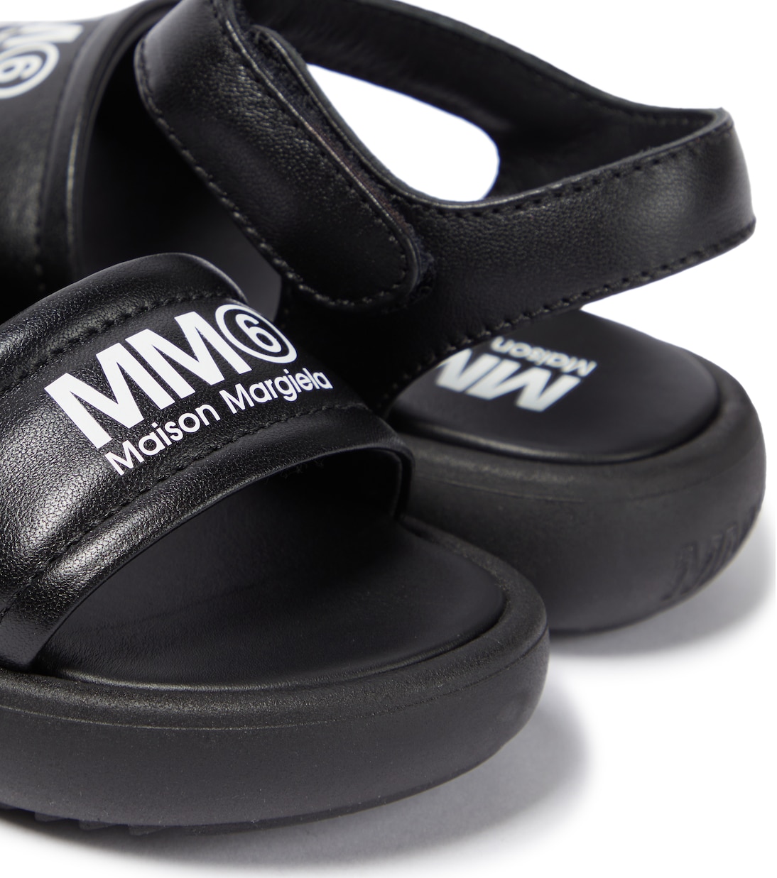Sandalen aus Leder | MM6 Maison Margiela Kids