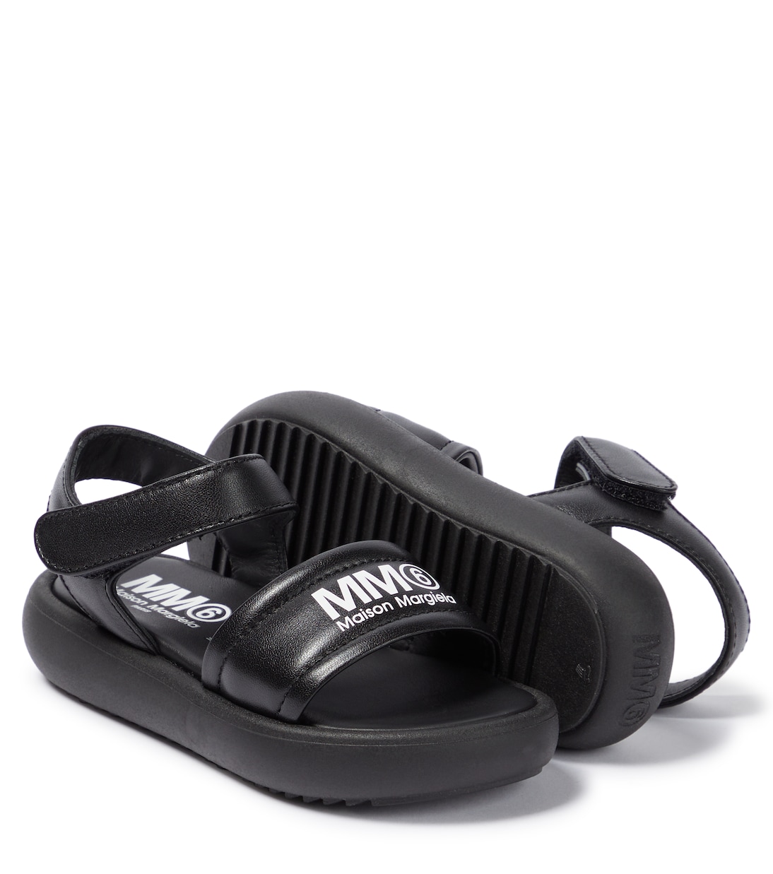 Sandalen aus Leder | MM6 Maison Margiela Kids