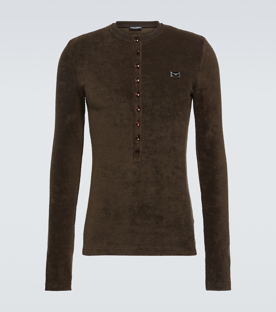 Henley-Hemd aus Baumwolle | Dolce&Gabbana
