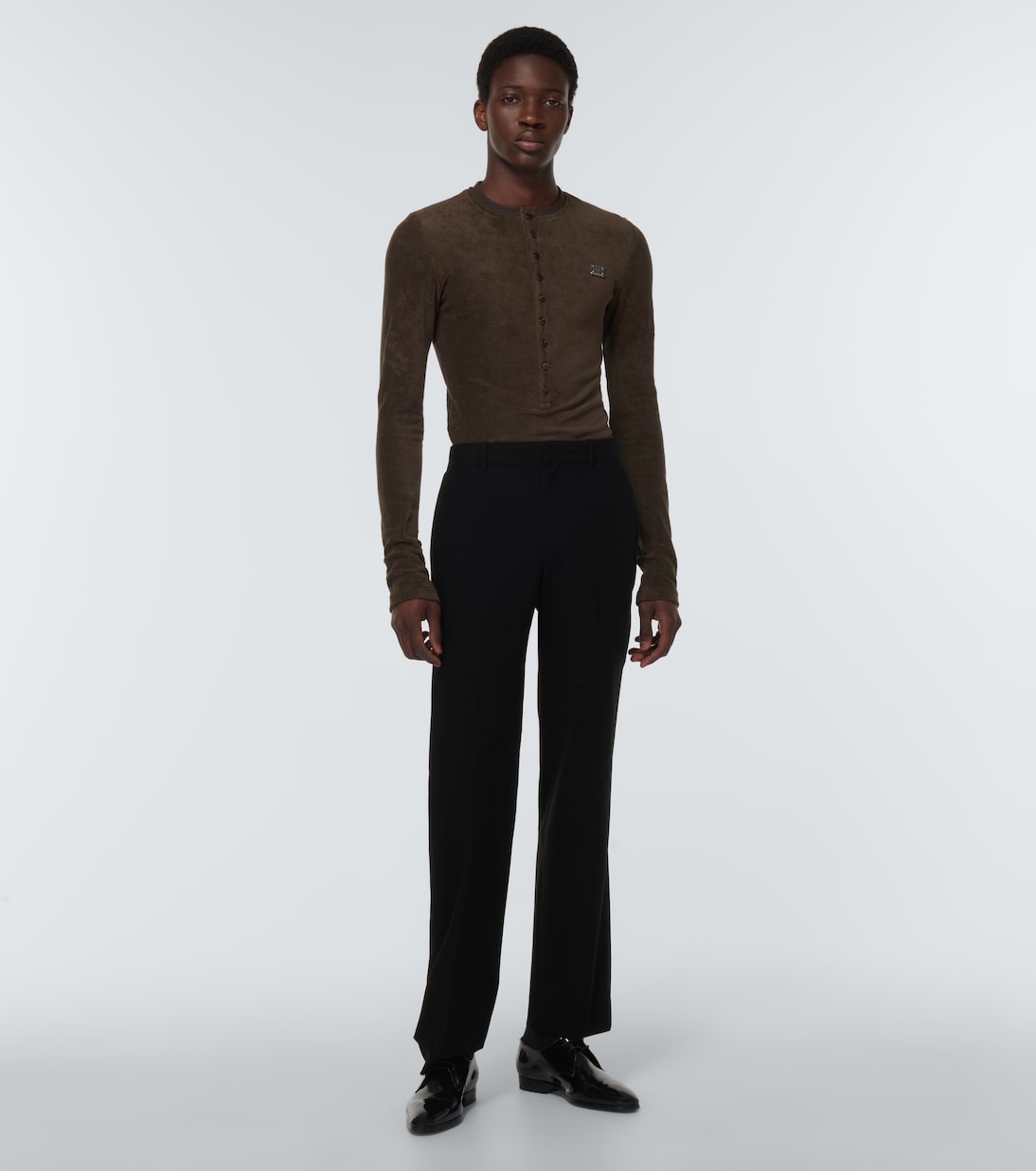 Henley-Hemd aus Baumwolle | Dolce&Gabbana