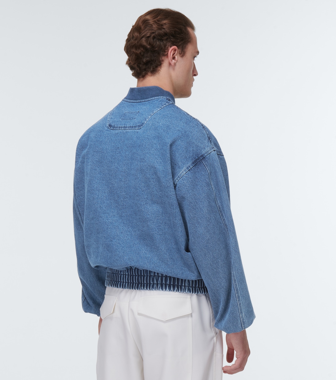 Chaqueta bomber Cade en denim | The Frankie Shop