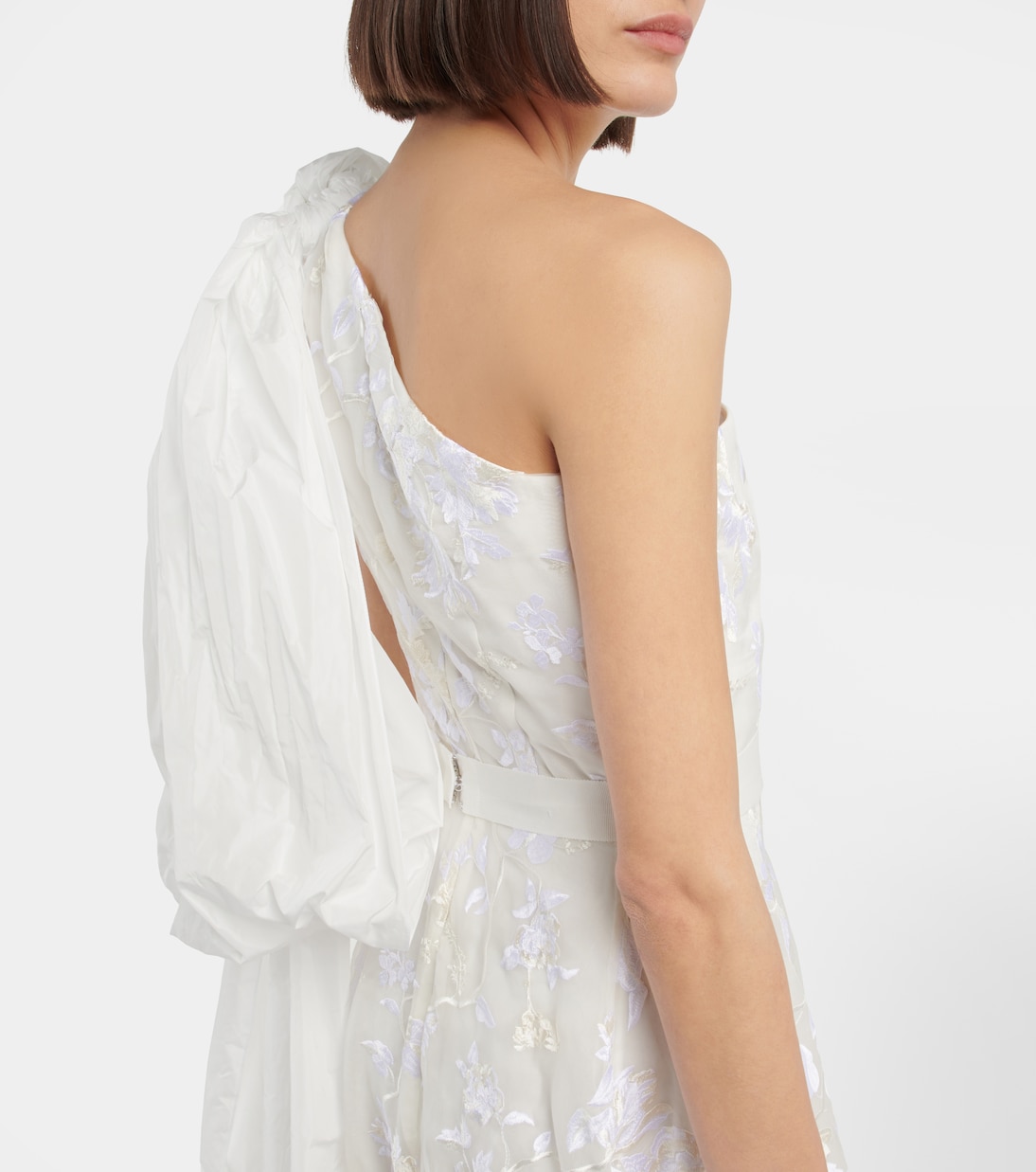 Robe de mariée longue Hanne brodée en soie | Erdem