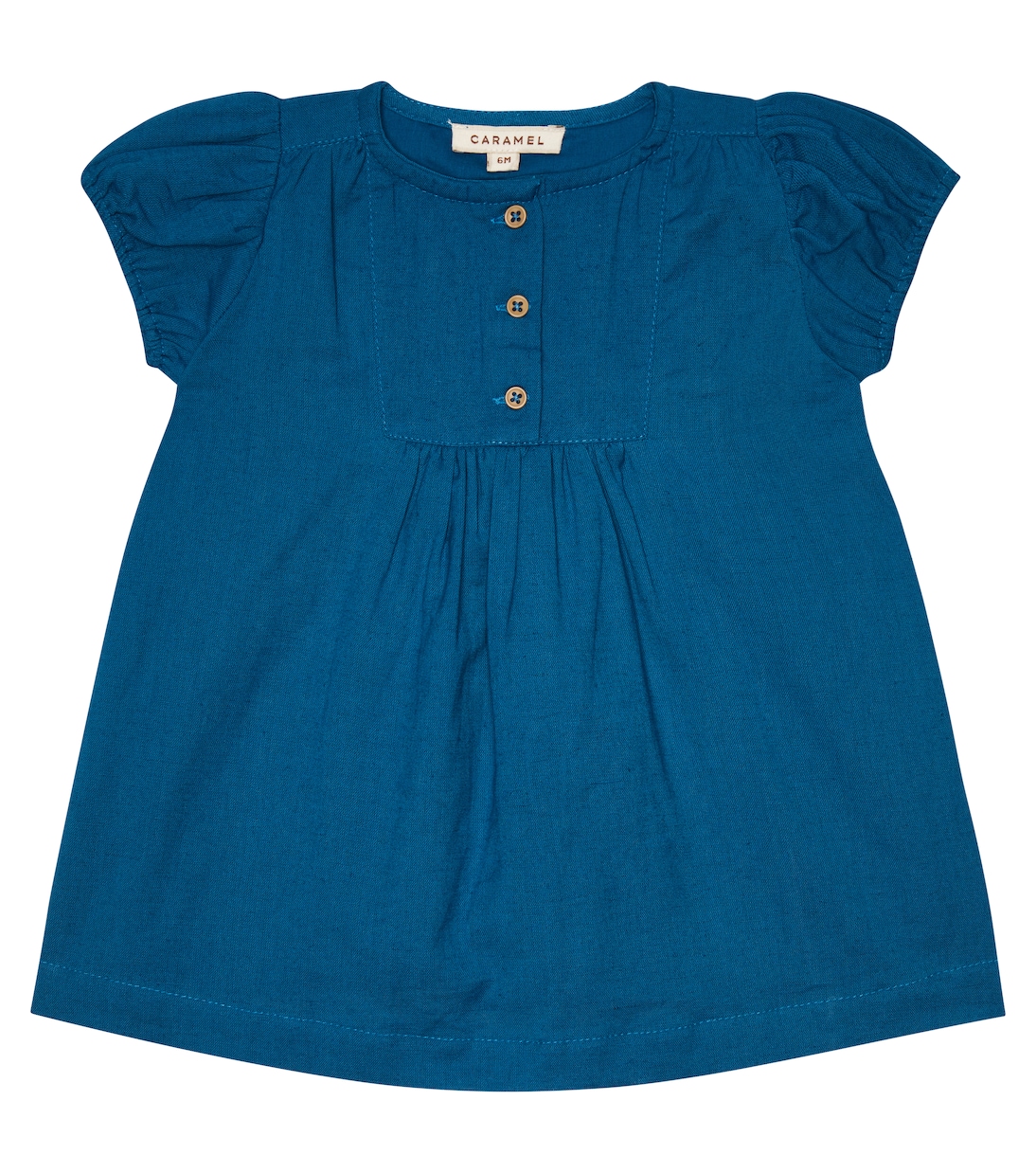 Baby Kleid Yarrow aus Baumwolle | Caramel