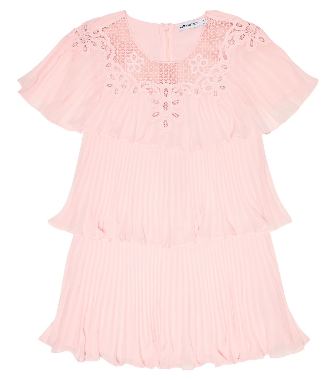 Kleid aus Chiffon | Self-Portrait Kids