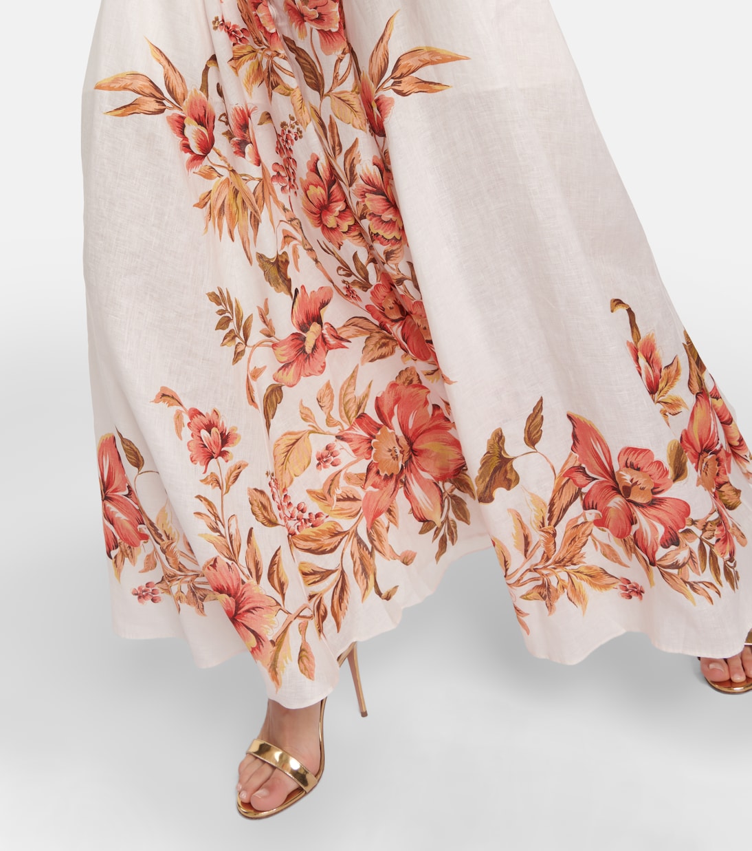 Maxikleid Vacay Billow aus Leinen | Zimmermann