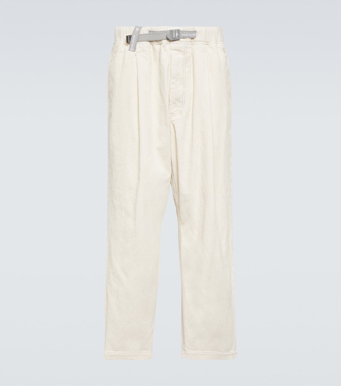 Cotton corduroy pants | And Wander