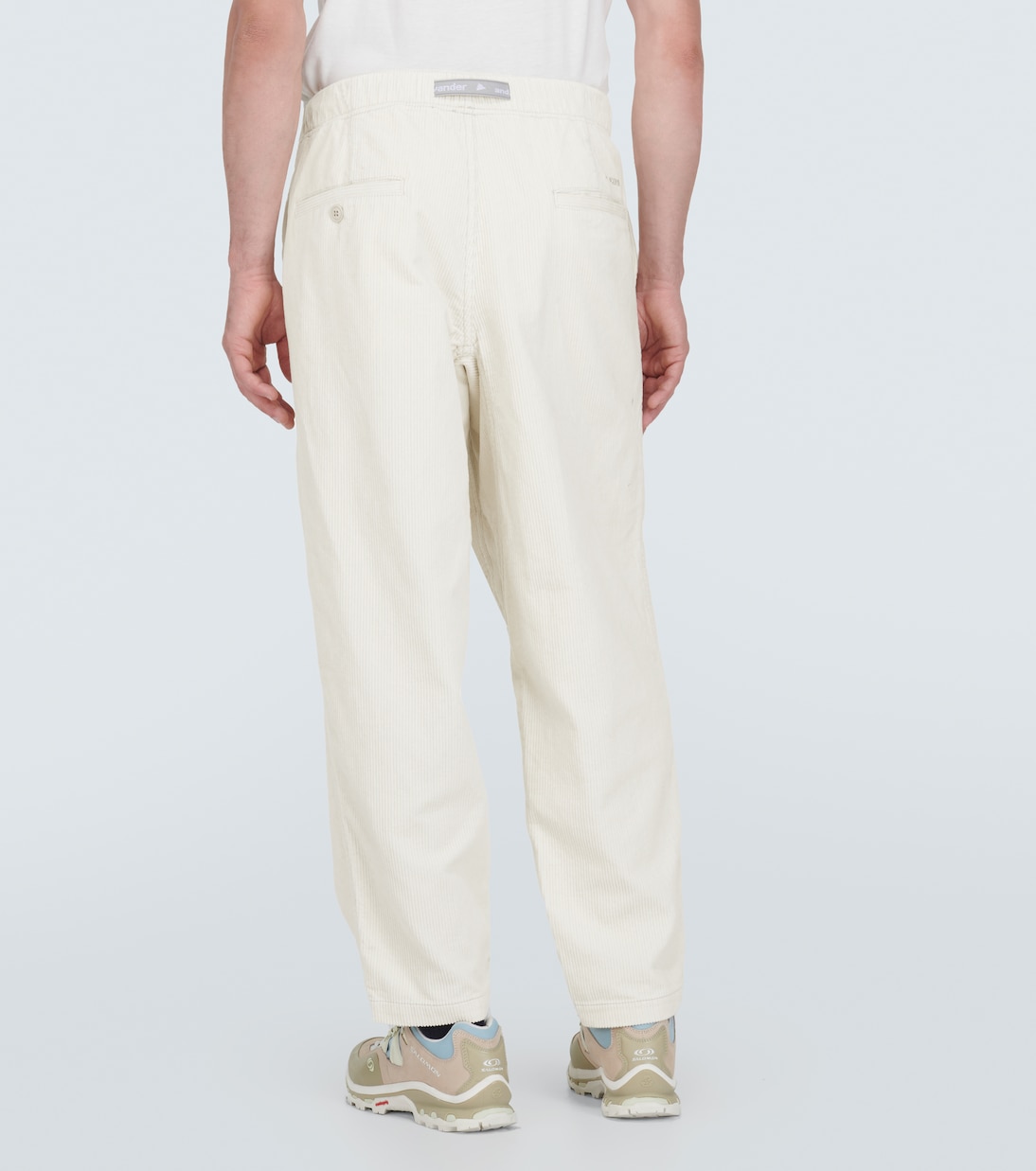 Cotton corduroy pants | And Wander