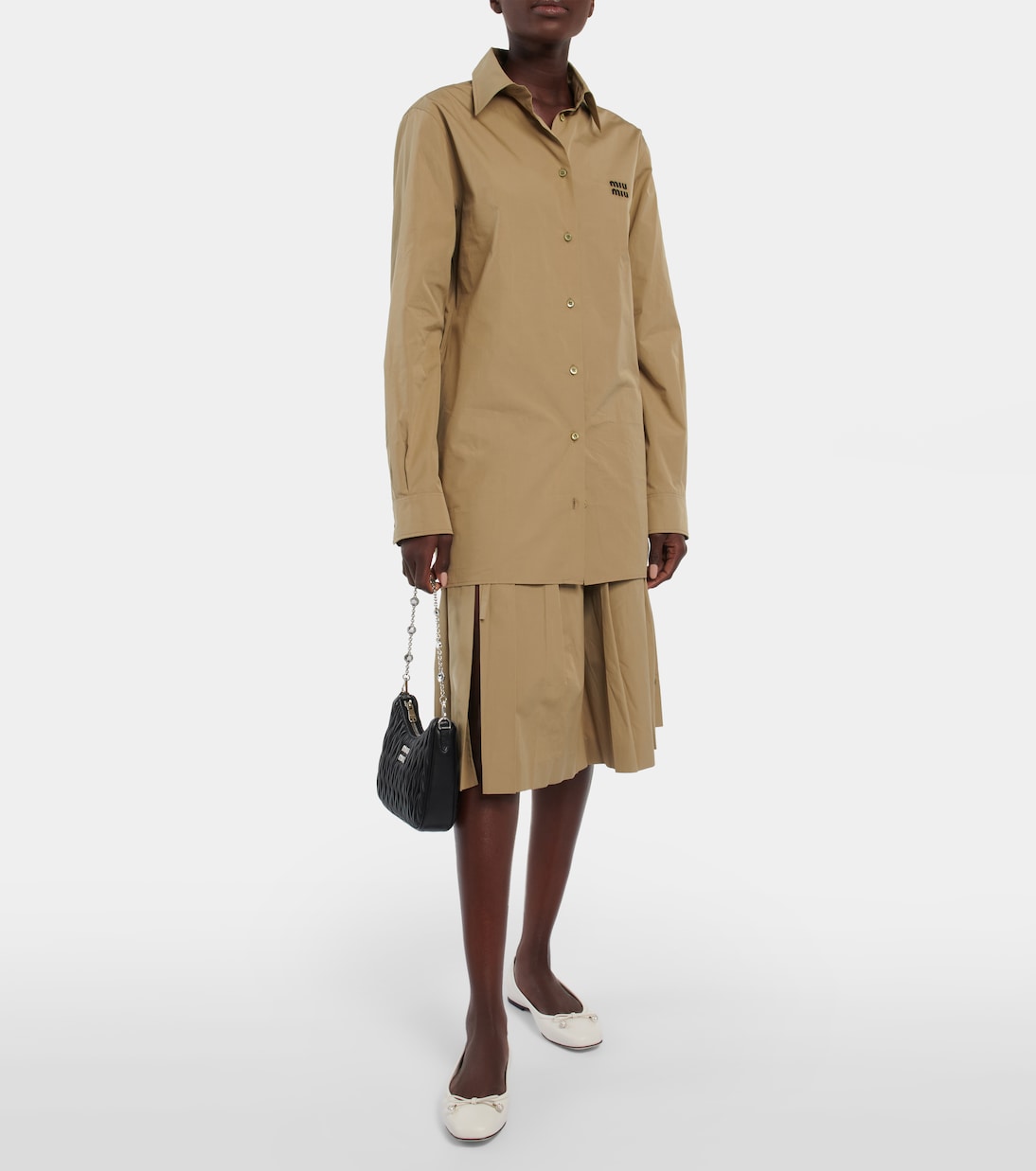 Ballerinas Elme aus Leder | Jimmy Choo
