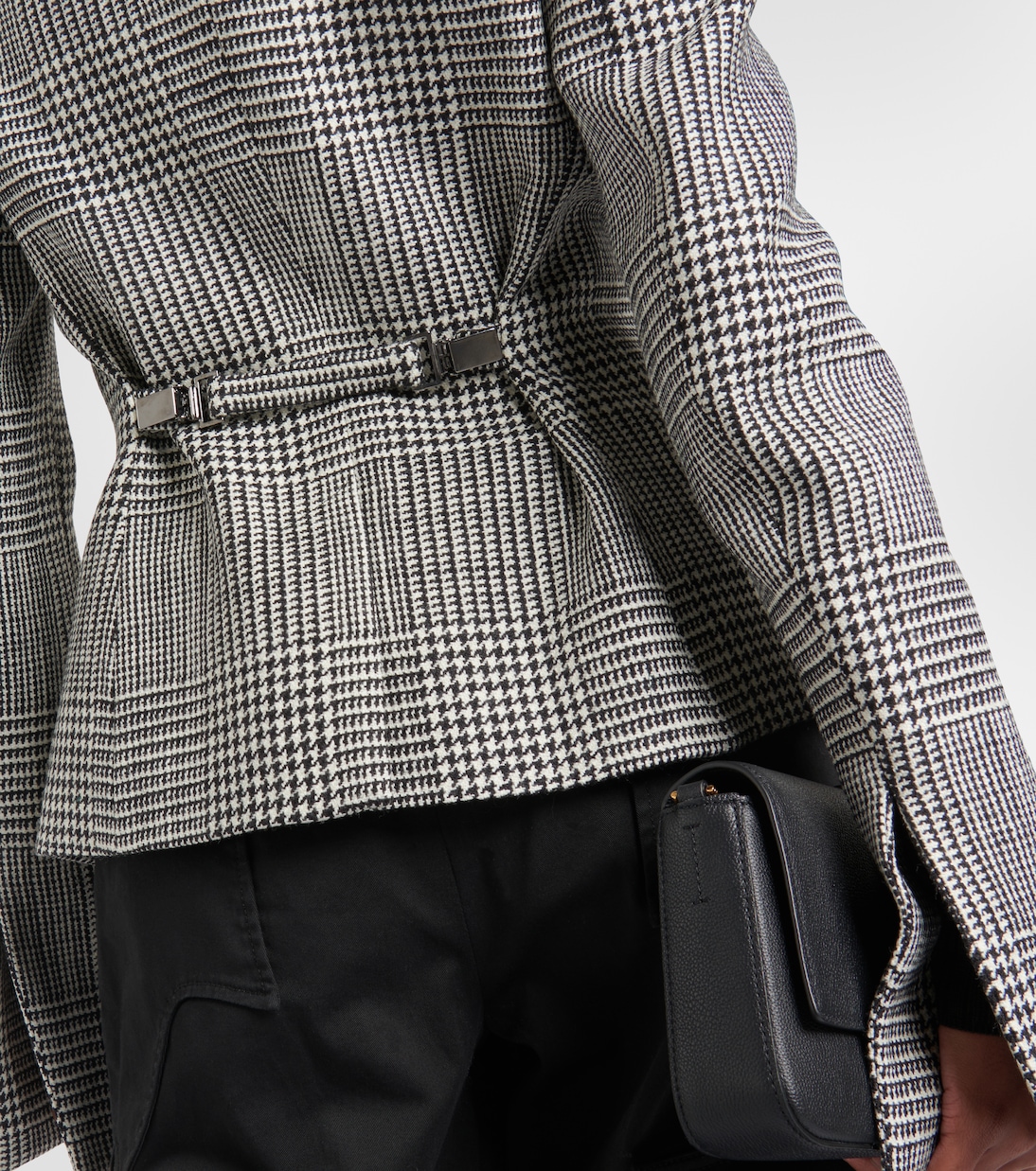 Checked virgin wool jacket | Tom Ford