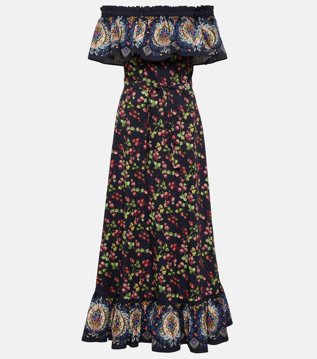 Maxikleid aus einem Baumwollgemisch | Etro