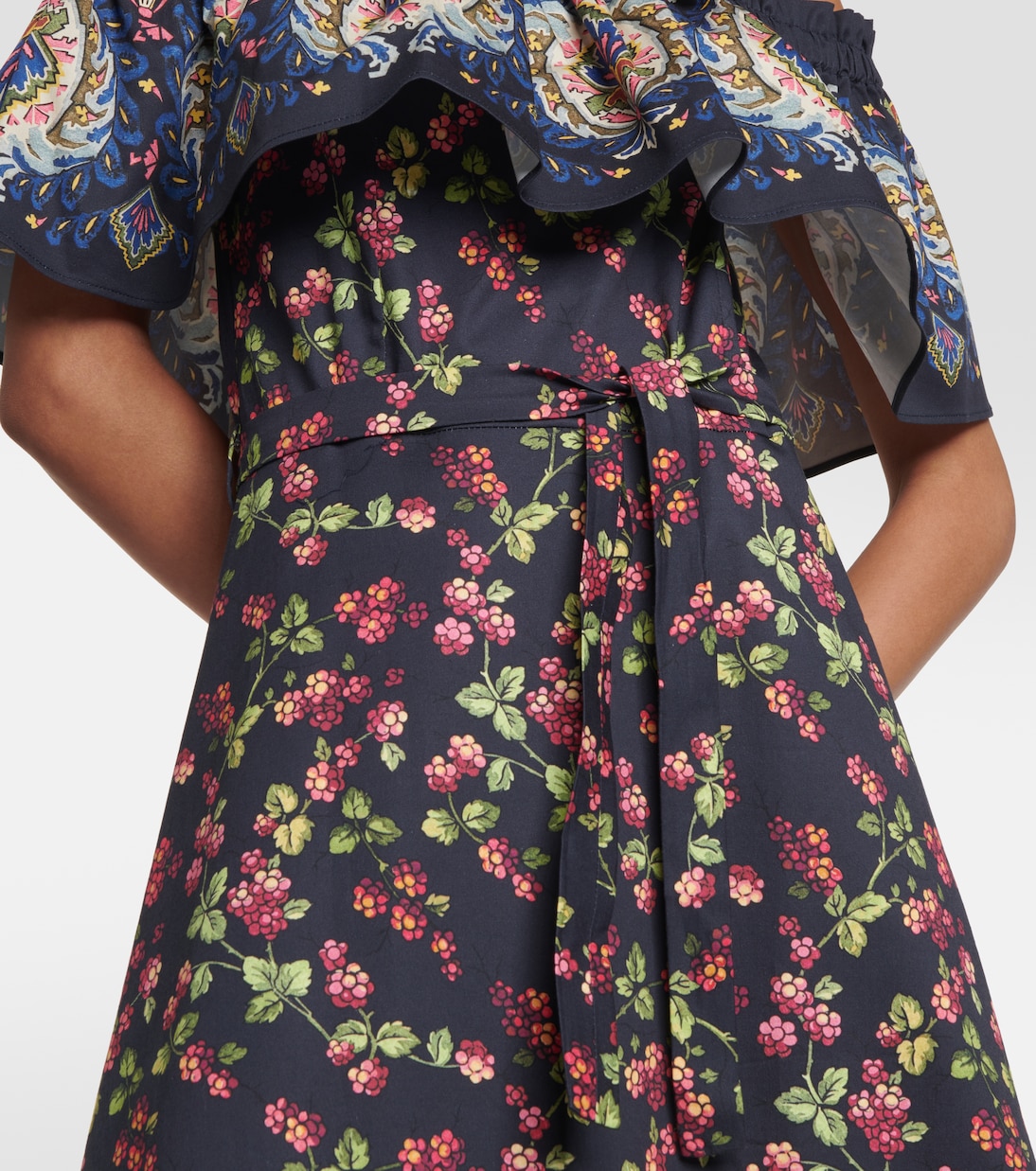 Maxikleid aus einem Baumwollgemisch | Etro