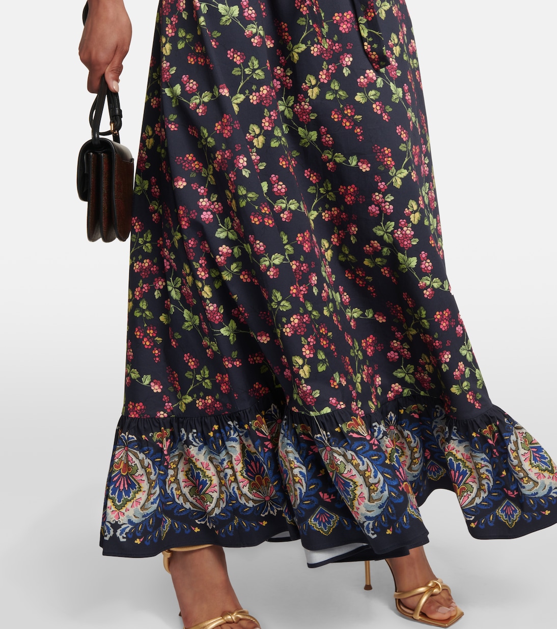 Maxikleid aus einem Baumwollgemisch | Etro