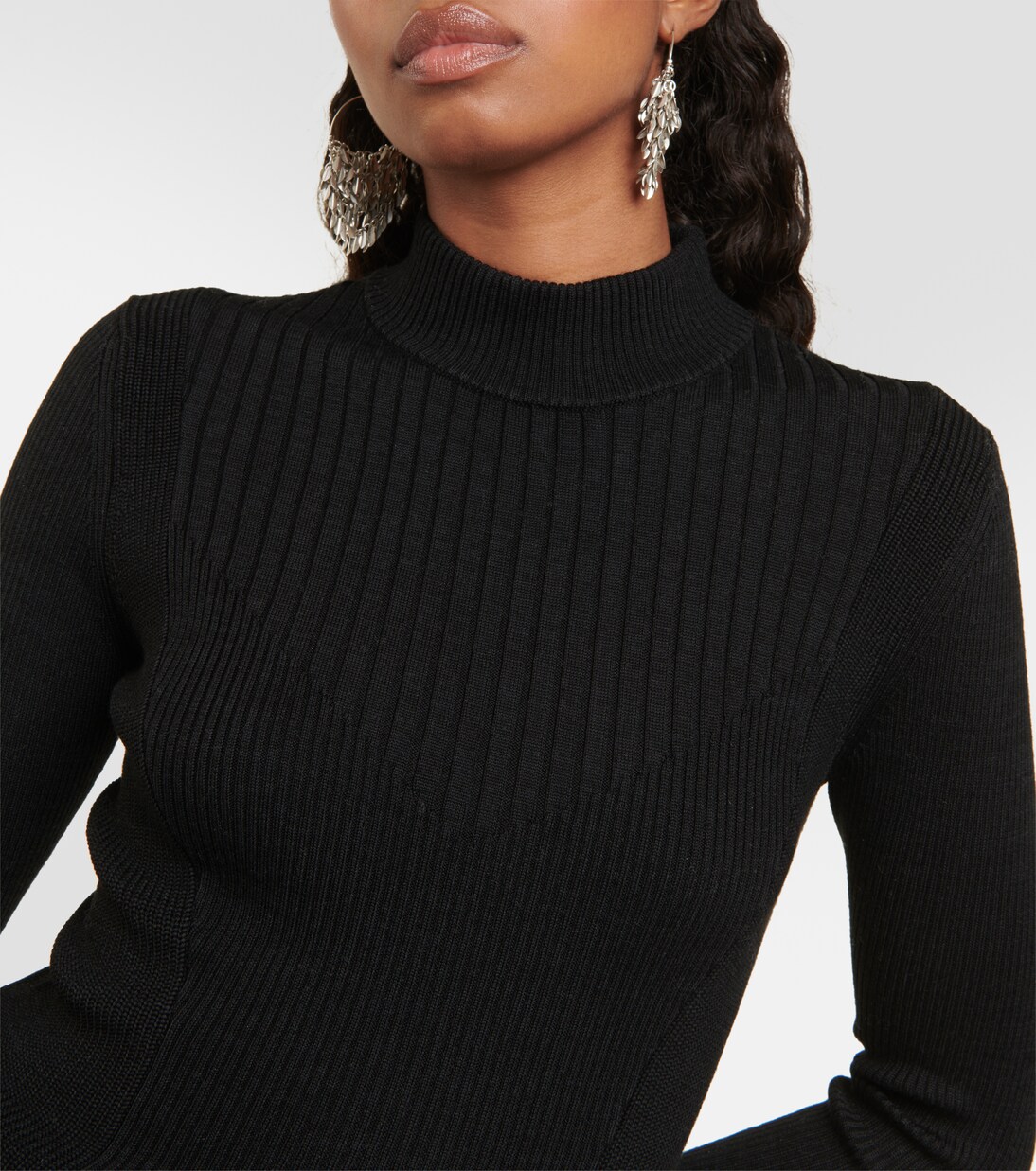 Jersey de cuello alto Ickaria en mezcla de lana | Isabel Marant