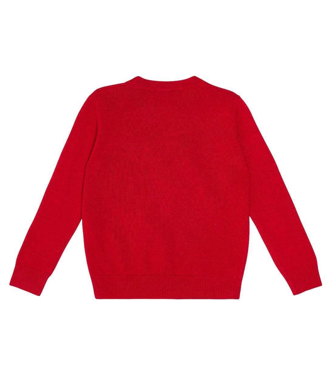 Embroidered virgin wool sweater | Il Gufo
