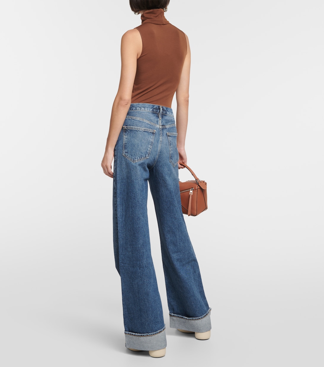 Jean ample Dame à taille haute | Agolde