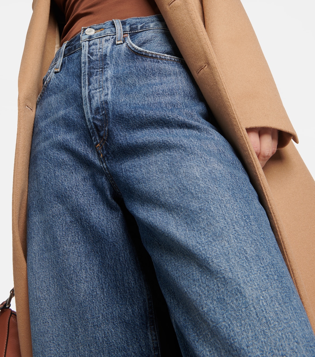 Jean ample Dame à taille haute | Agolde