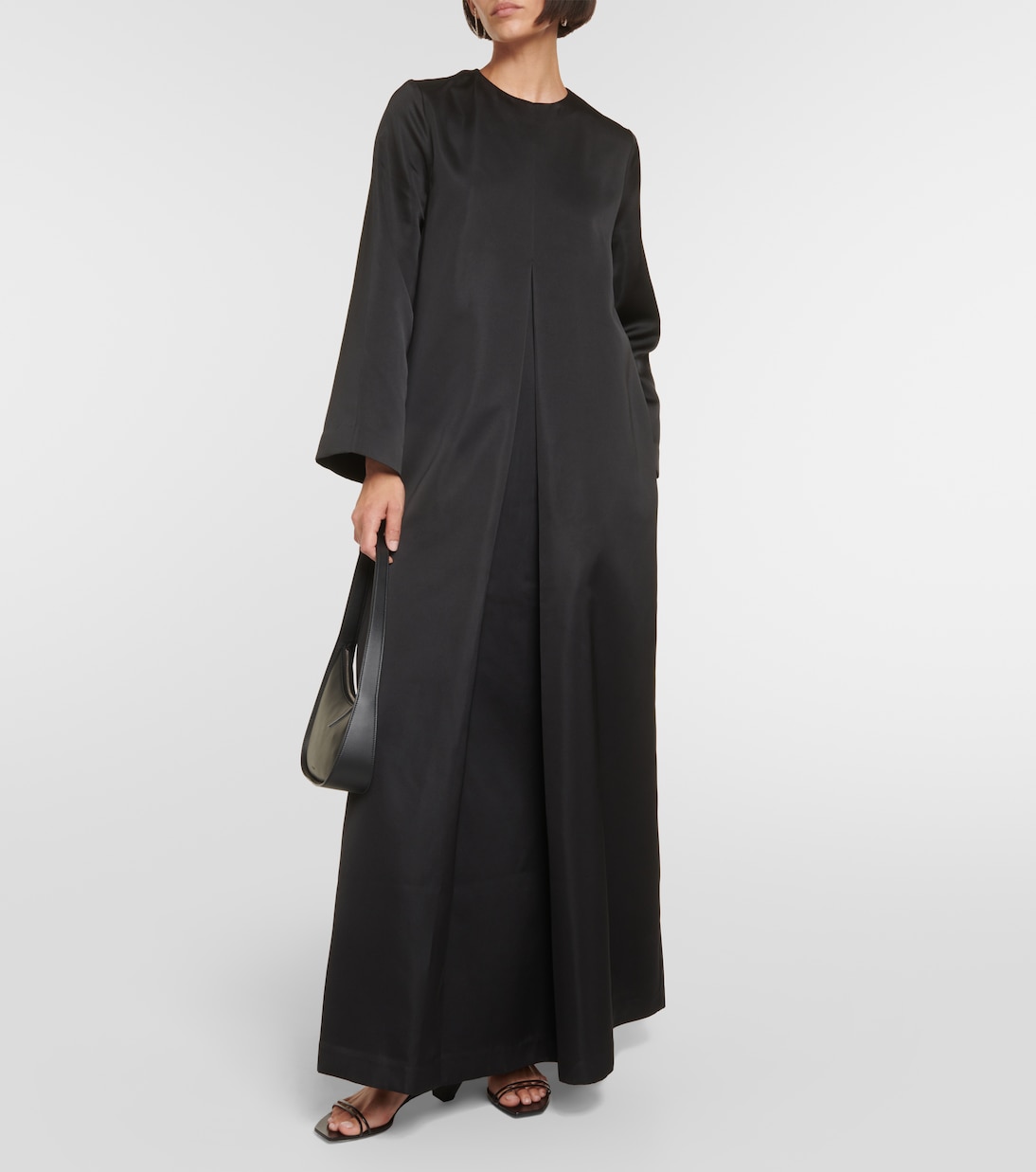 Satin midi dress | CO