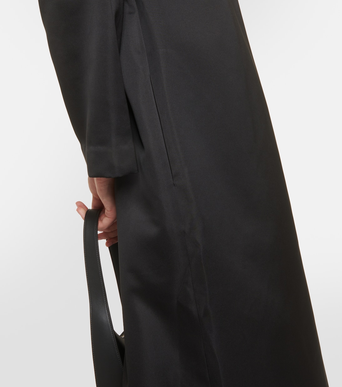 Satin midi dress | CO