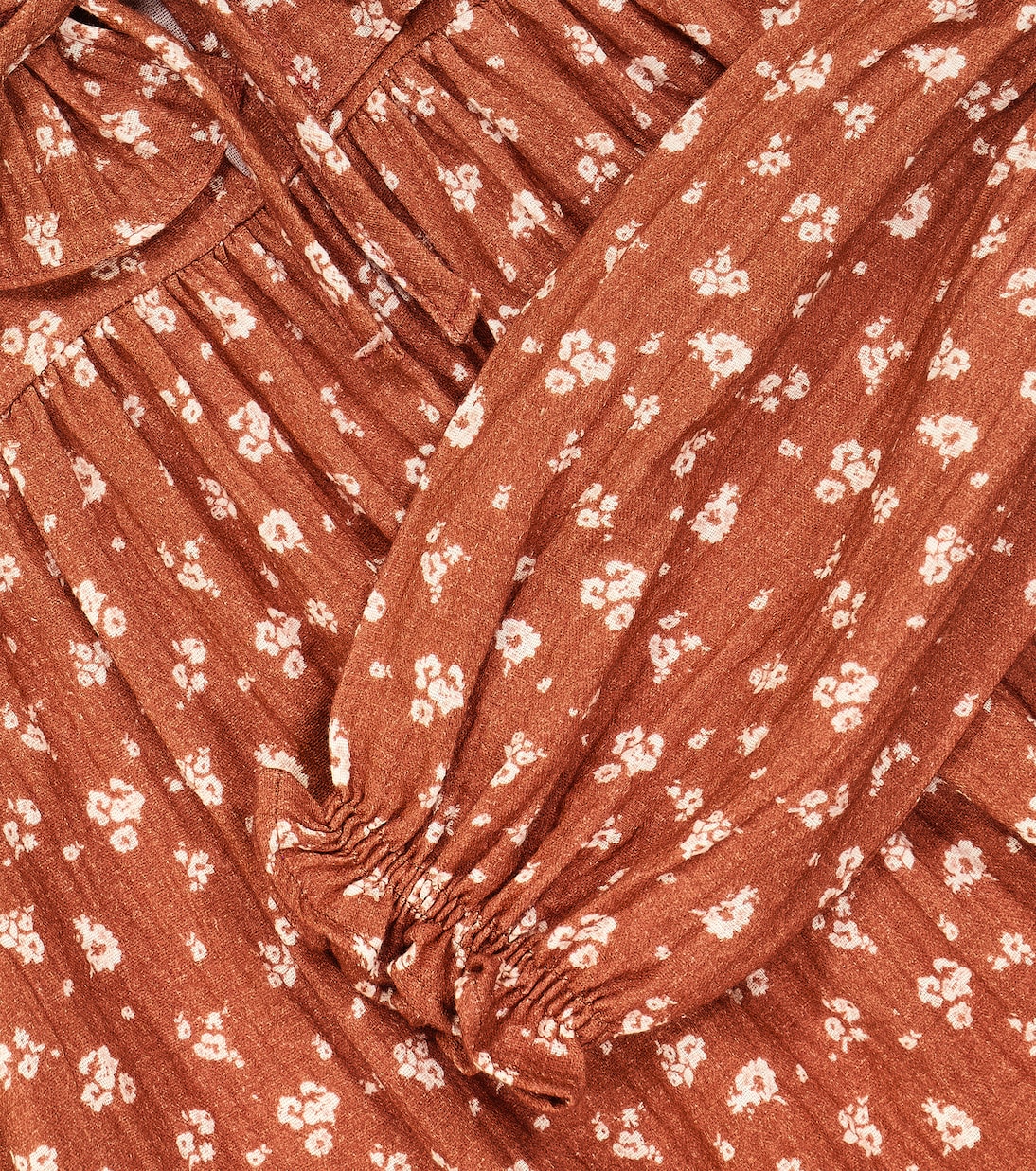 Abito Barbara in cotone con ruches | The New Society