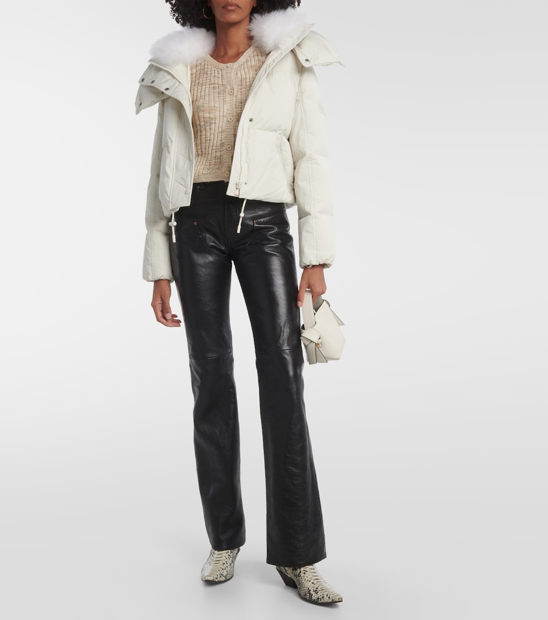 Piumino con shearling | Yves Salomon