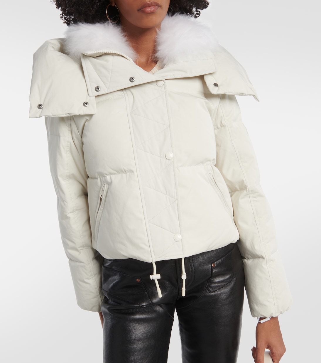 Piumino con shearling | Yves Salomon