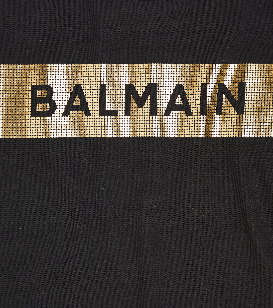 로고 코튼 티셔츠 | Balmain Kids
