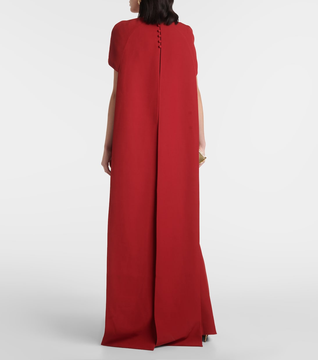 Ginkgo caped gown | Safiyaa