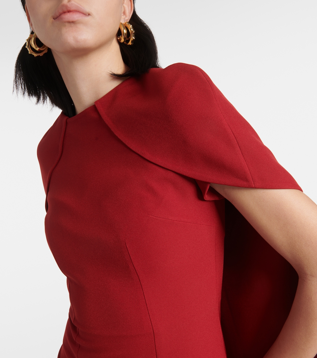 Ginkgo caped gown | Safiyaa