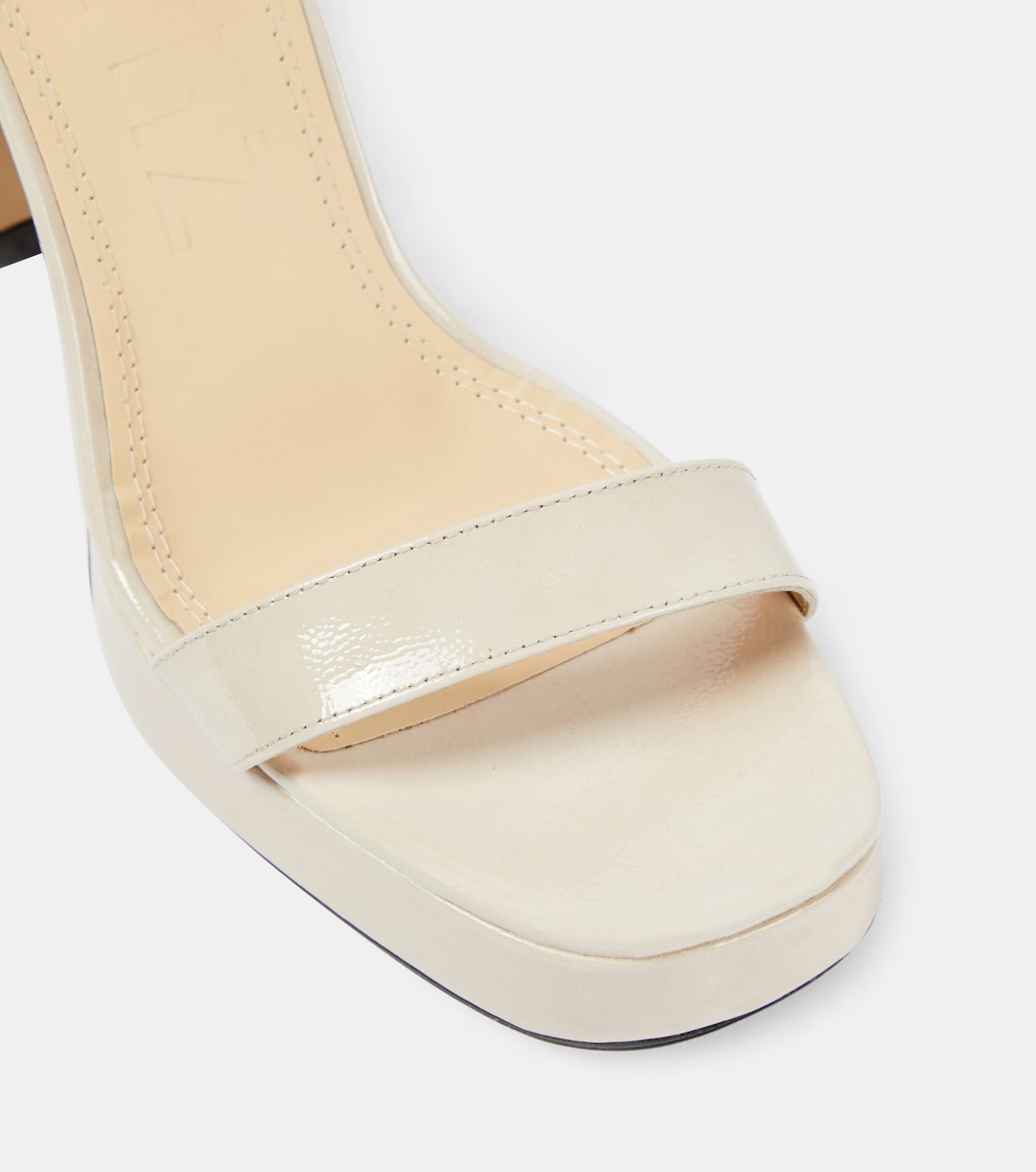 Margaux patent leather platform sandals | Souliers Martinez