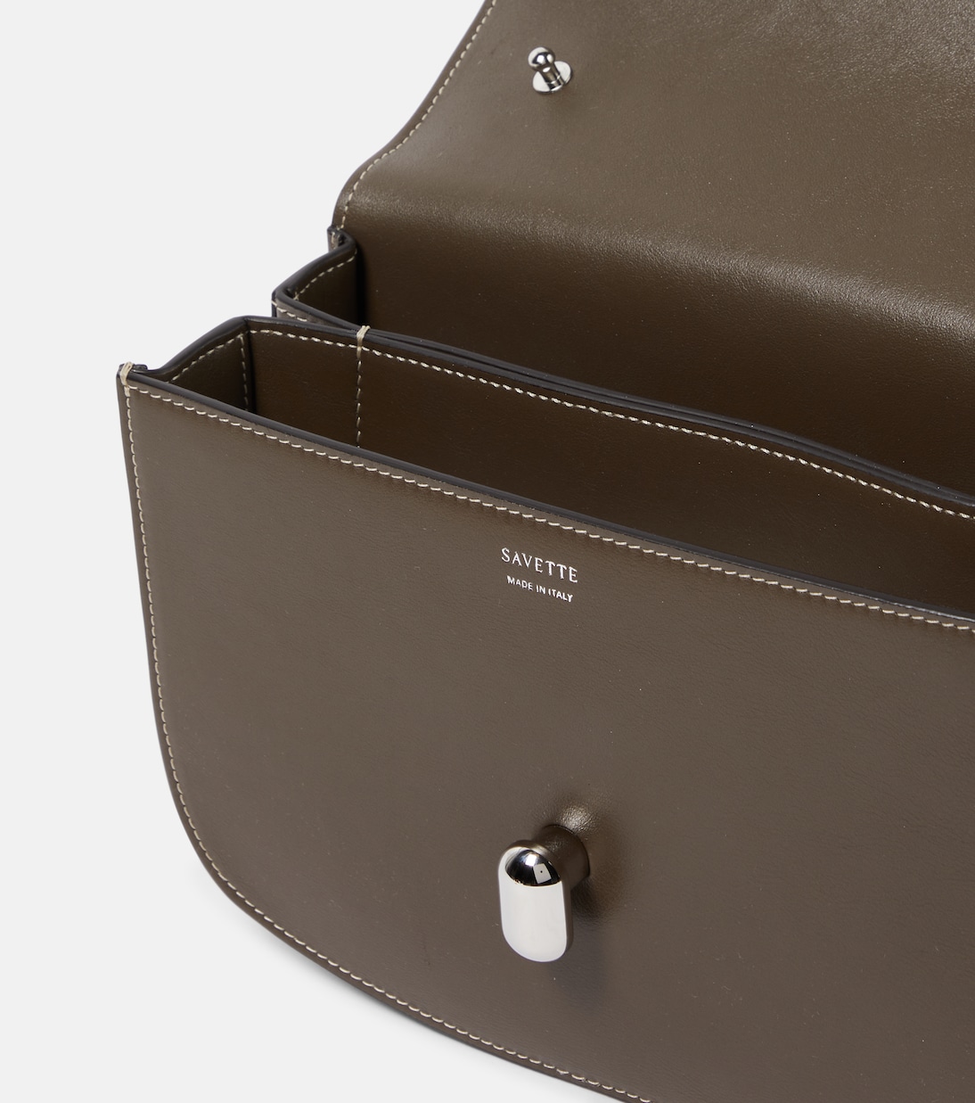 Schultertasche Tondo 22 aus Leder | Savette