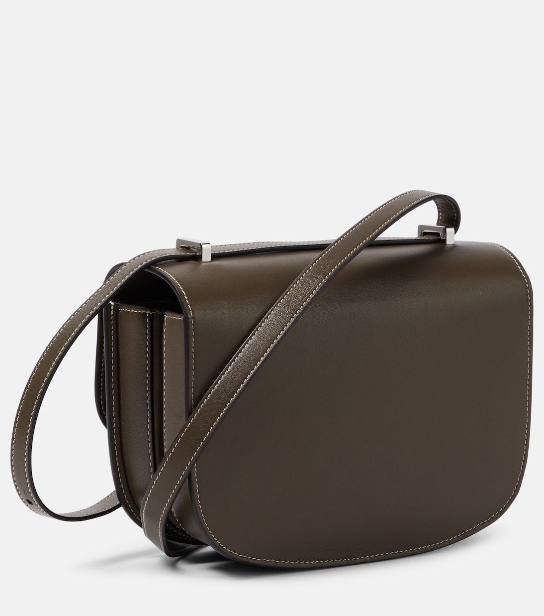 Schultertasche Tondo 22 aus Leder | Savette