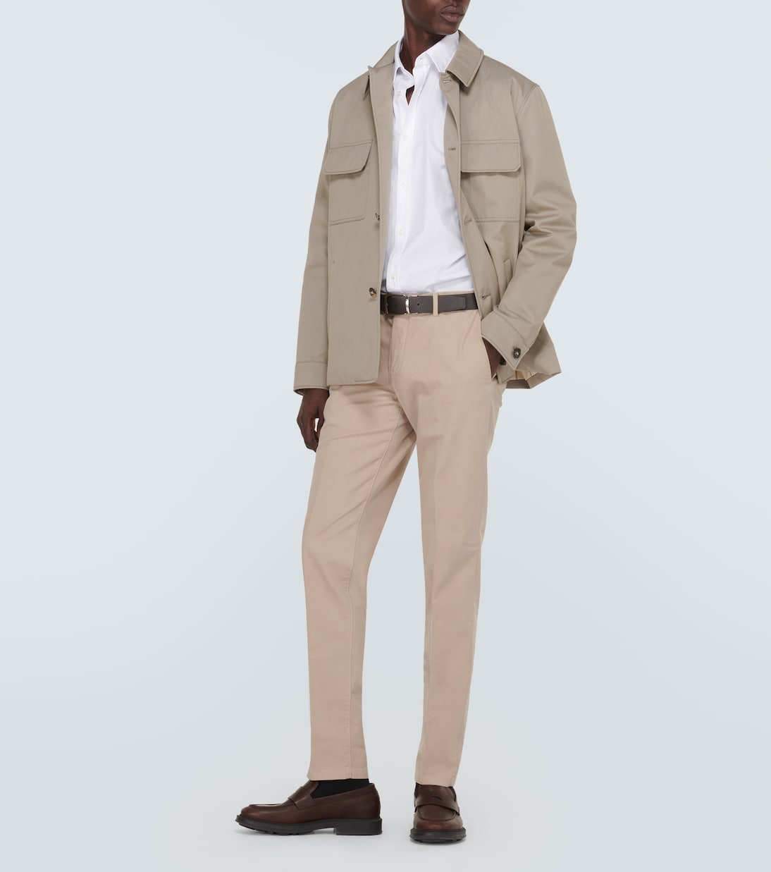 Camicia Oxford in popeline di cotone | Loro Piana