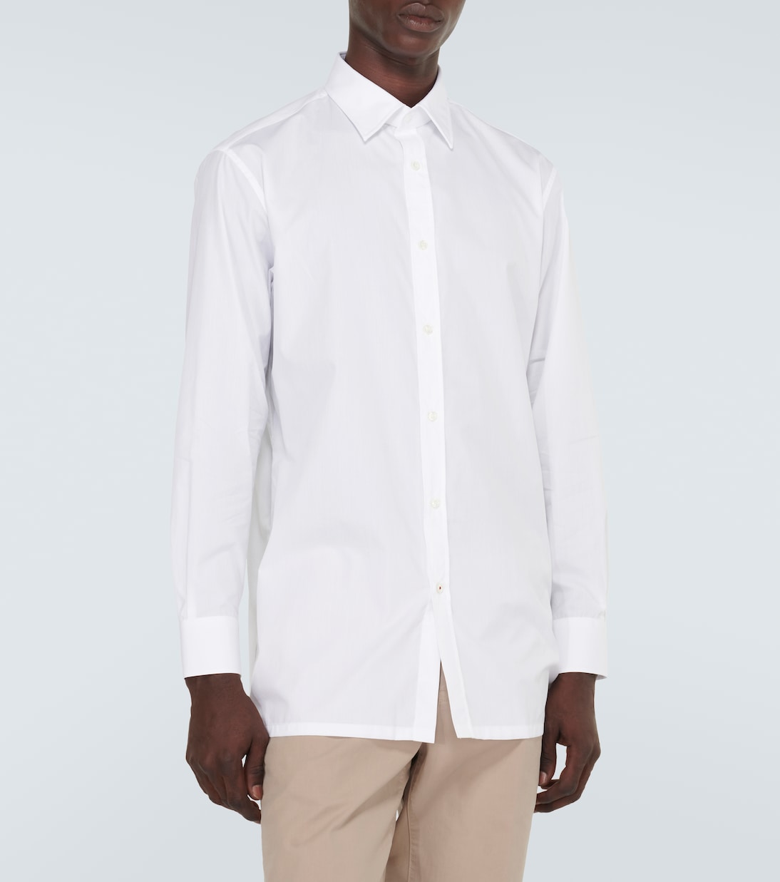 Camicia Oxford in popeline di cotone | Loro Piana