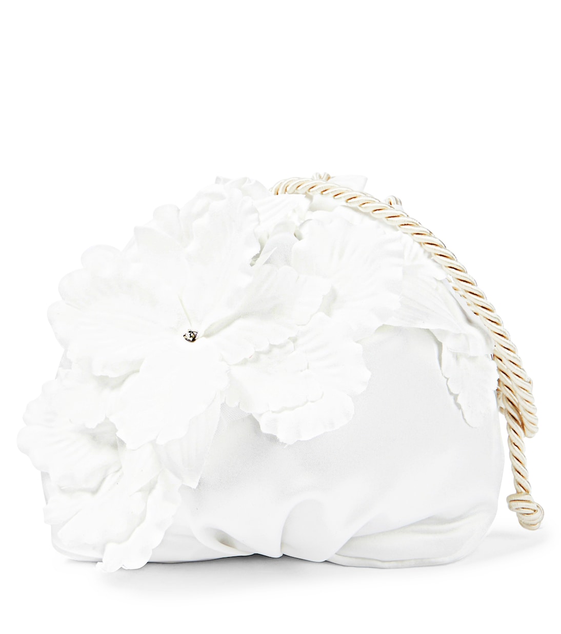 Pochette en satin à fleurs | Monnalisa
