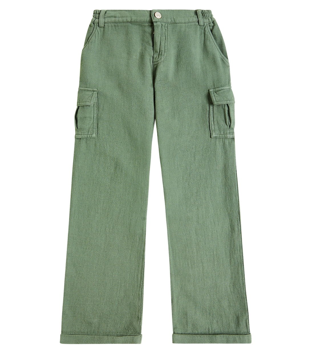 Pantalon cargo en coton et lin | Tartine et Chocolat