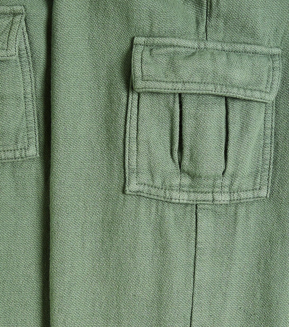 Pantalon cargo en coton et lin | Tartine et Chocolat