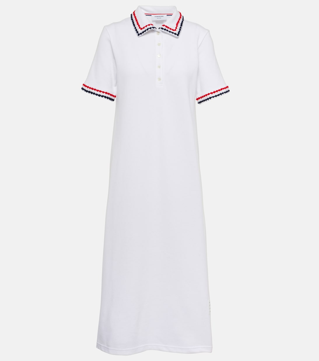Abito midi in piqué di cotone | Thom Browne