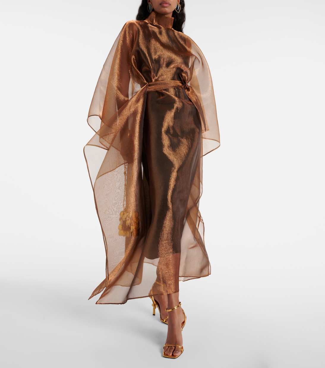 Kaftan Mirage aus Crêpe | Taller Marmo