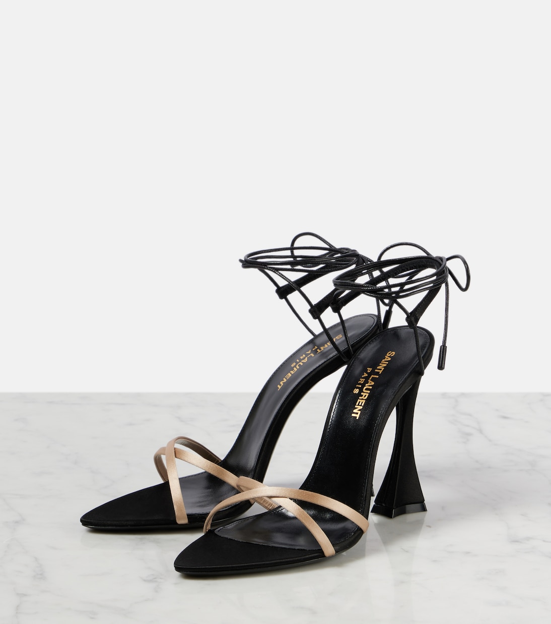 Sandali Liza 110 in raso | Saint Laurent