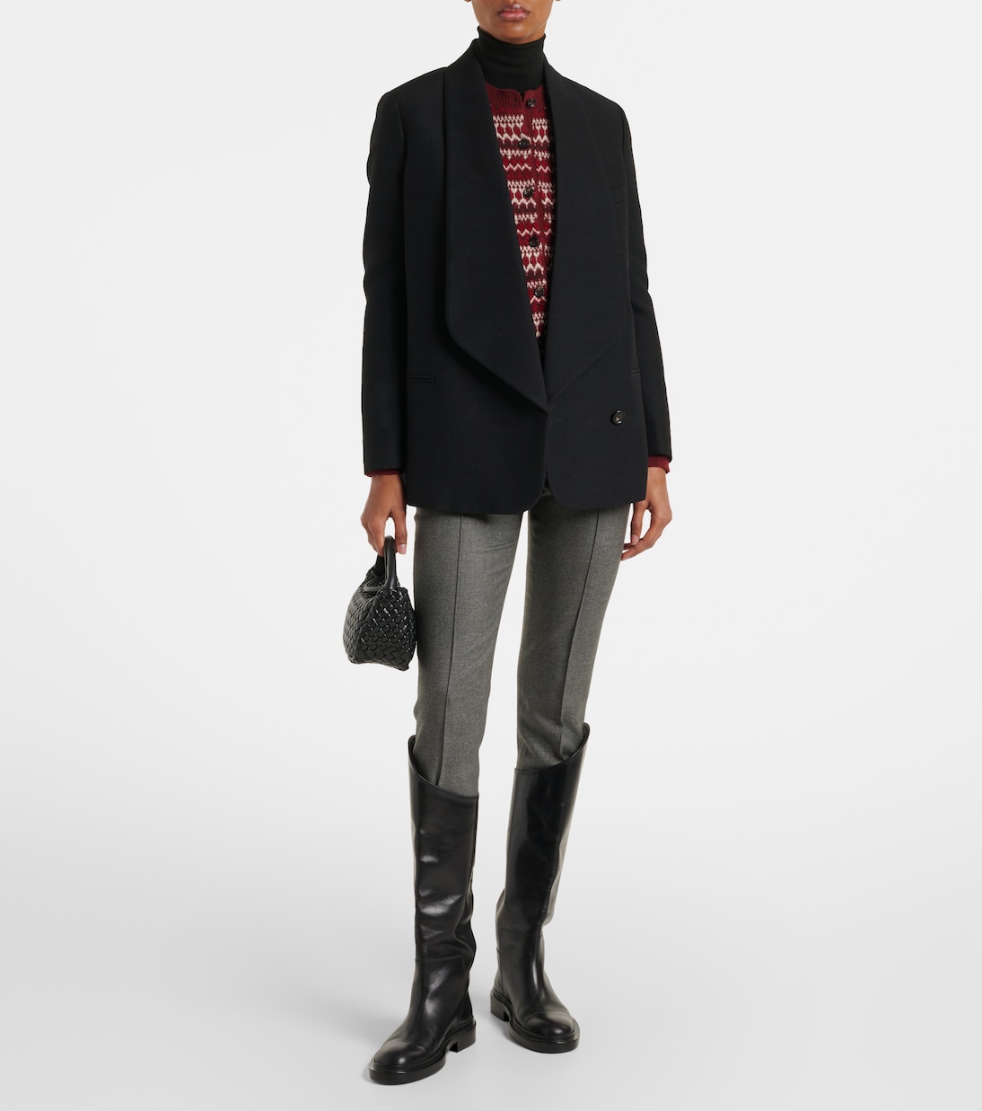 Pantalon slim Mick en cachemire | Loro Piana