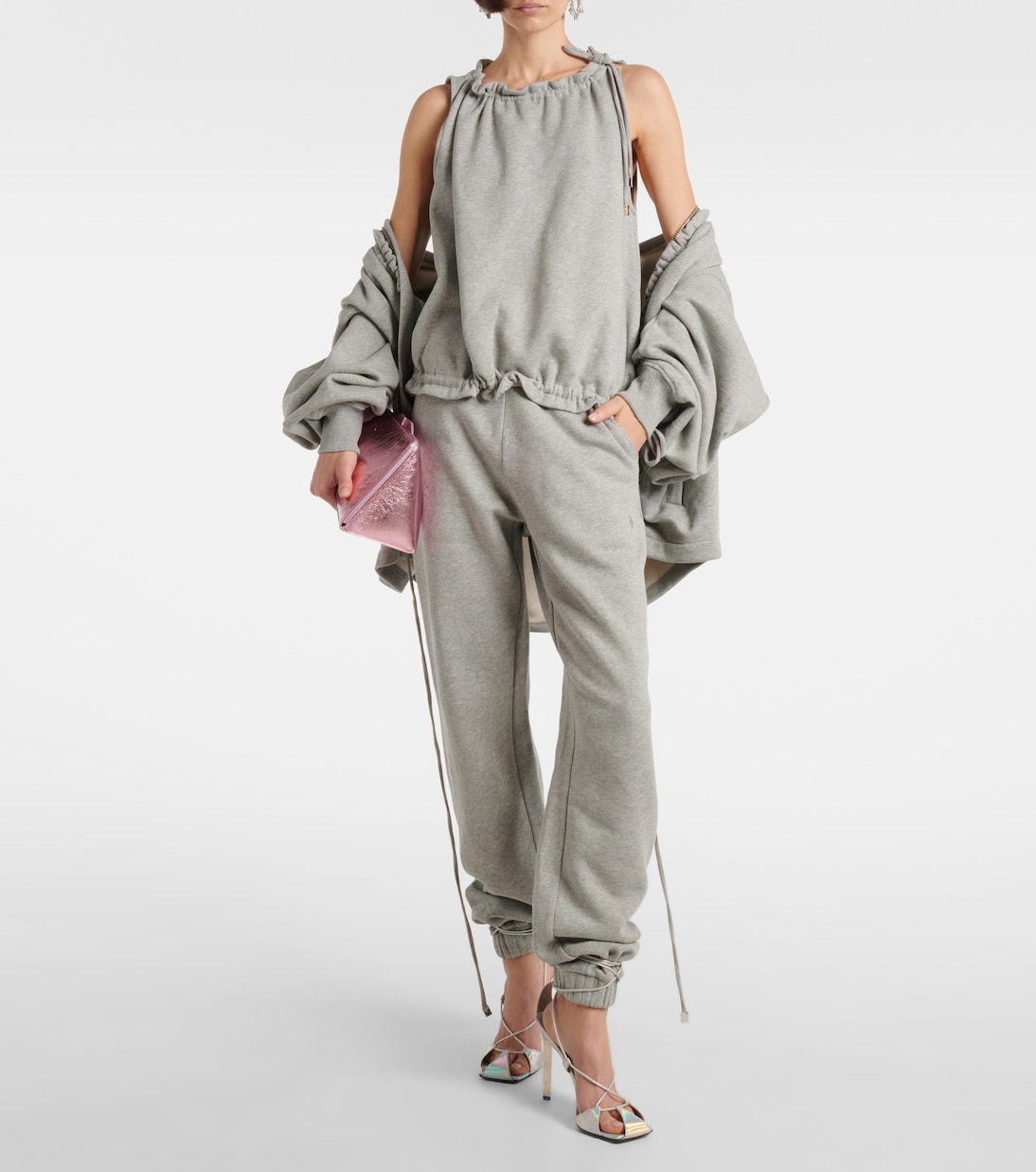 Cotton halterneck top | The Attico