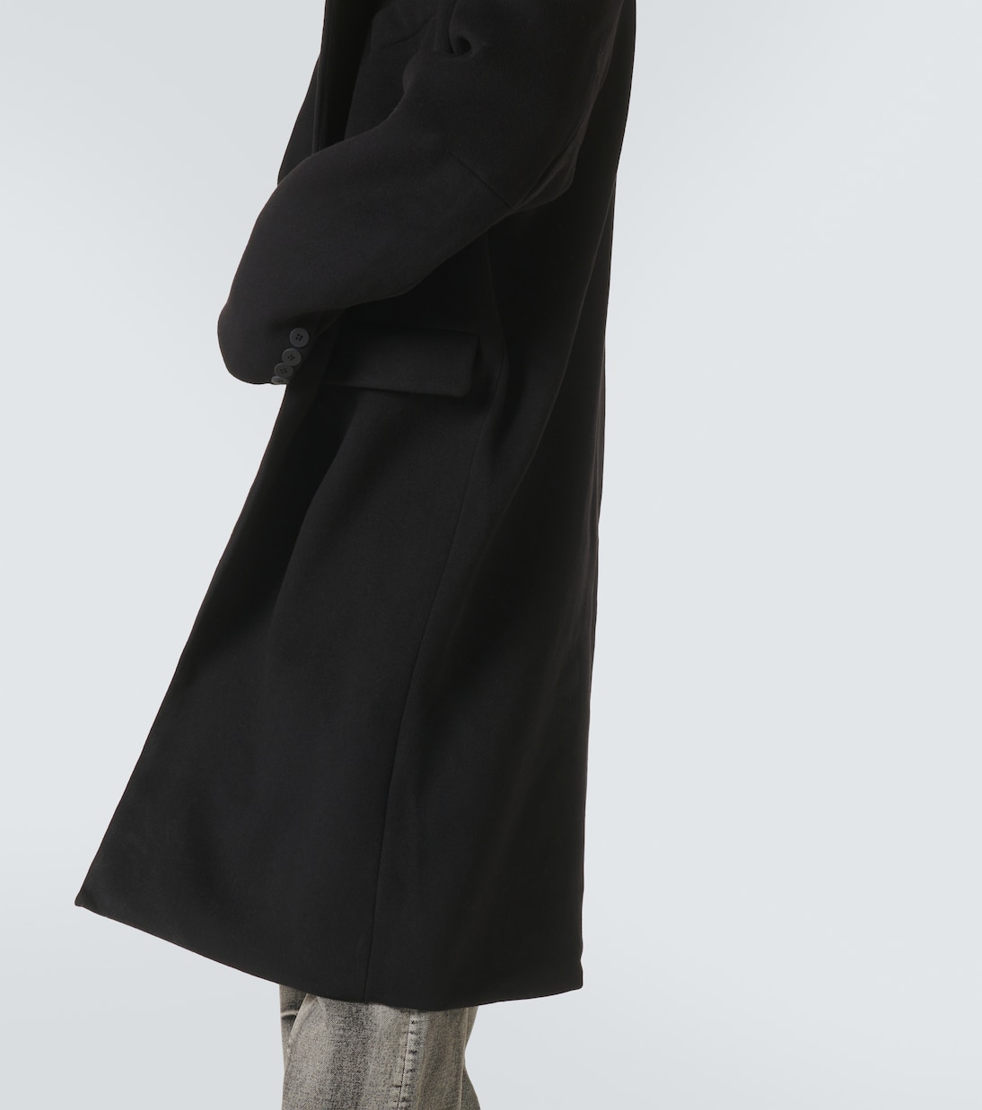 Basilica oversized wool coat | Entire Studios