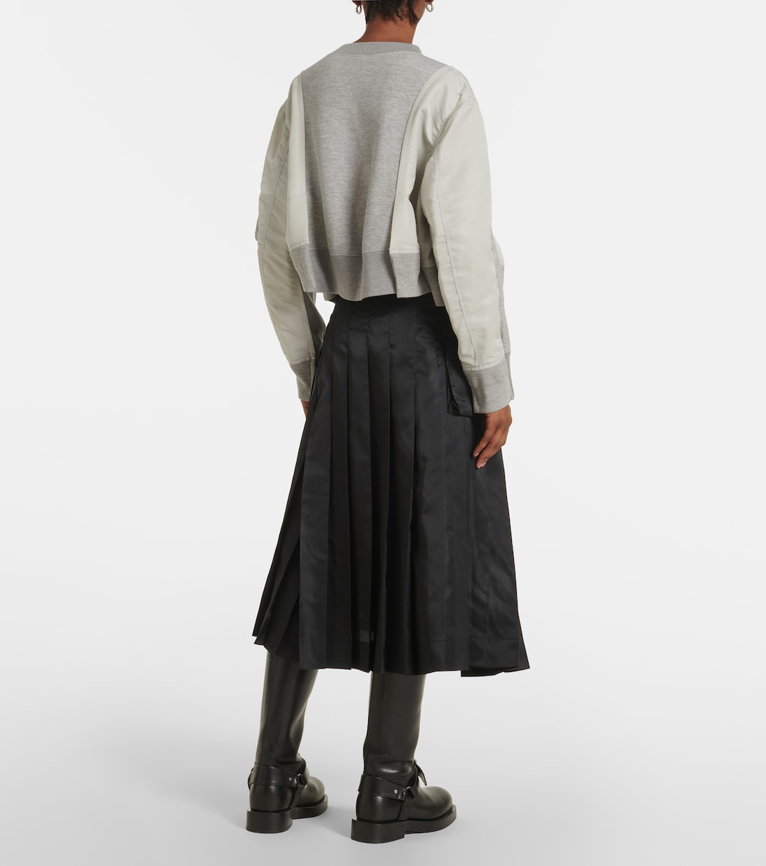 Pull en coton mélangé | Sacai