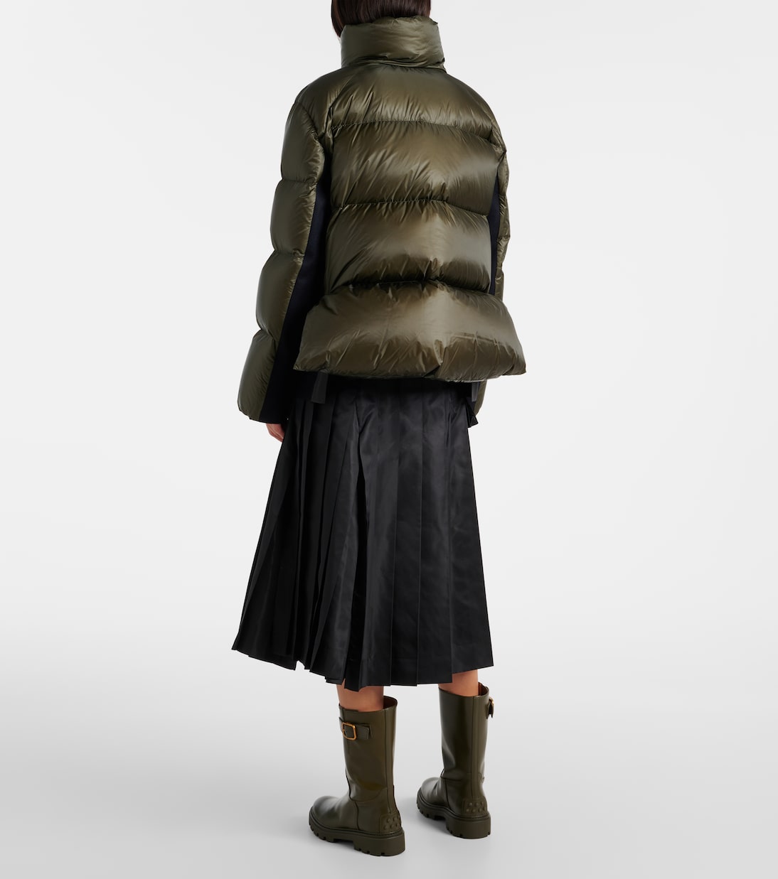 Daunenjacke mit Wolle | Sacai